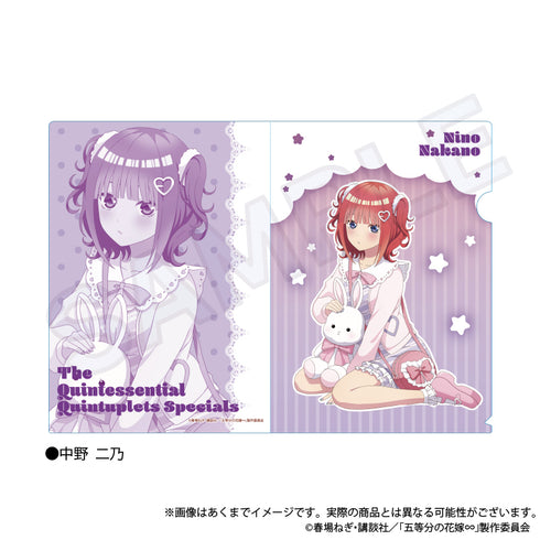 『五等分の花嫁∽』クリアファイル Märchen sisters ver. 中野二乃